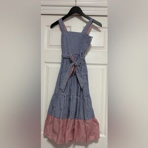 Rare Edition Blue and White Striped Dress